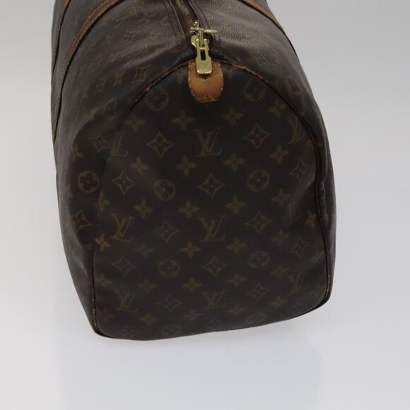 LOUIS VUITTON Monogram Keepall 50 Boston Bag M41426 LV Auth 108704 - Picture 5 of 16